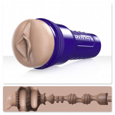 Мастурбатор-вагіна Fleshlight Boost Bang Light Medium Flesh з плаваючими кільцями Turbo Tech