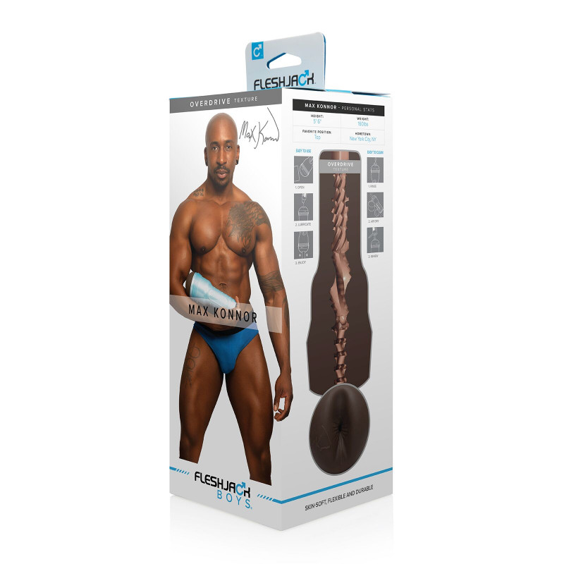 Мастурбатор Fleshlight Boys Max Konnor Overdrive - змащений та готовий до використання