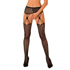 Эротические бодистокинг Obsessive Garter stockings S821