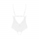 Еротичне боді Obsessive Heavenlly crotchless teddy XS/S в стильній упаковці від бренду Obsessive
