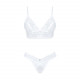 Еротичний комплект Obsessive Heavenlly 2-pcs set XS/S: вигляд збоку