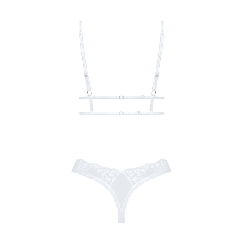 Упаковка еротичного комплекту Obsessive Heavenlly 2-pcs set XS/S від бренду Obsessive