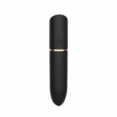 Вібратор-помада Adrien Lastic Rocket Black чорний