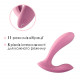 Текстура силикона вибратора Svakom Erica Romantic Rose, мягкая и приятная на ощупь