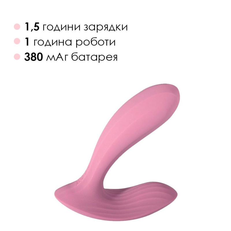 Пульт управления вибратором Svakom Erica Romantic Rose, компактный и удобный