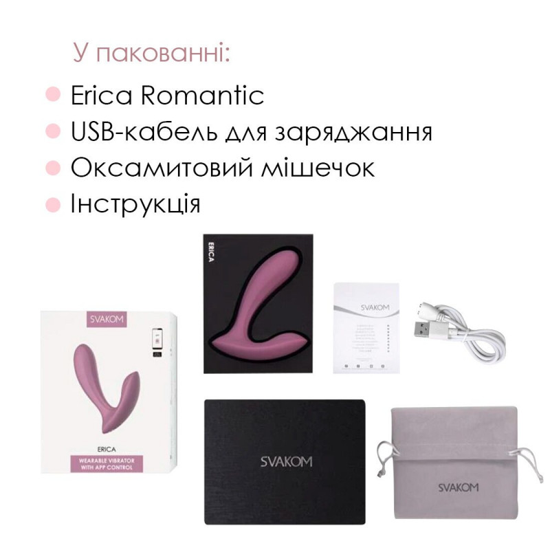 Детали мотора вибратора Svakom Erica Romantic Rose, обеспечивающие двойную стимуляцию