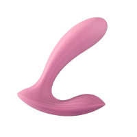 Смарт-вібратор Svakom Erica Romantic Rose, що носиться, гнучкий, 2 мотори