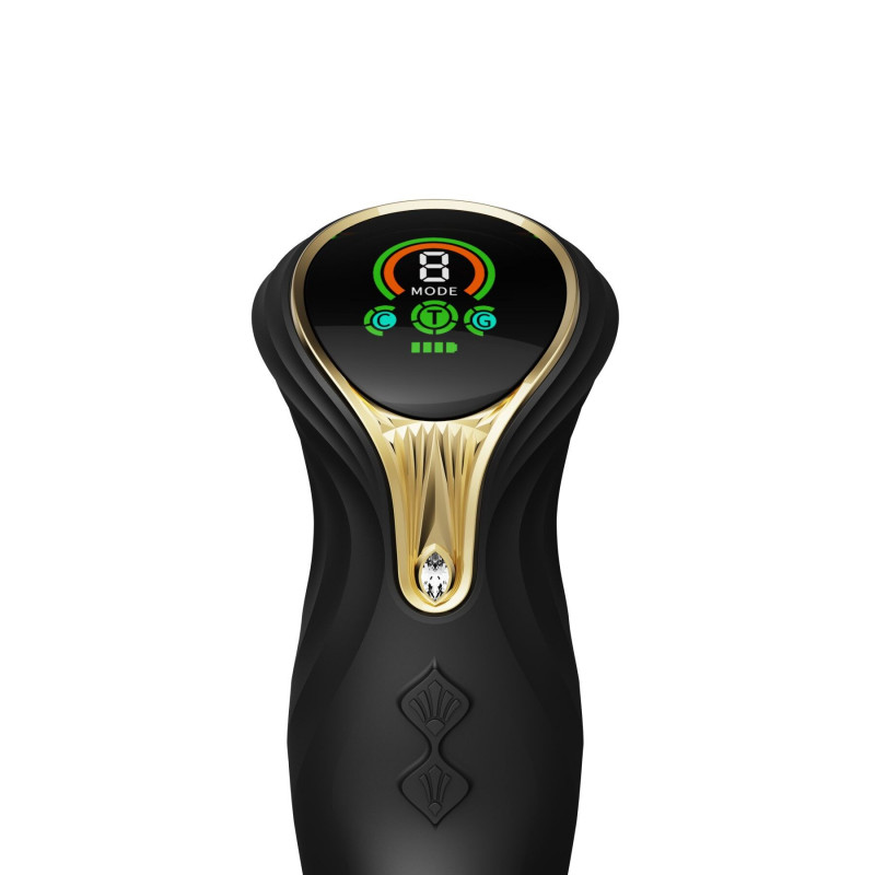 Текстура силікону вібратора-кролика Zalo Mose Obsidian Black: м'який, приємний на дотик матеріал