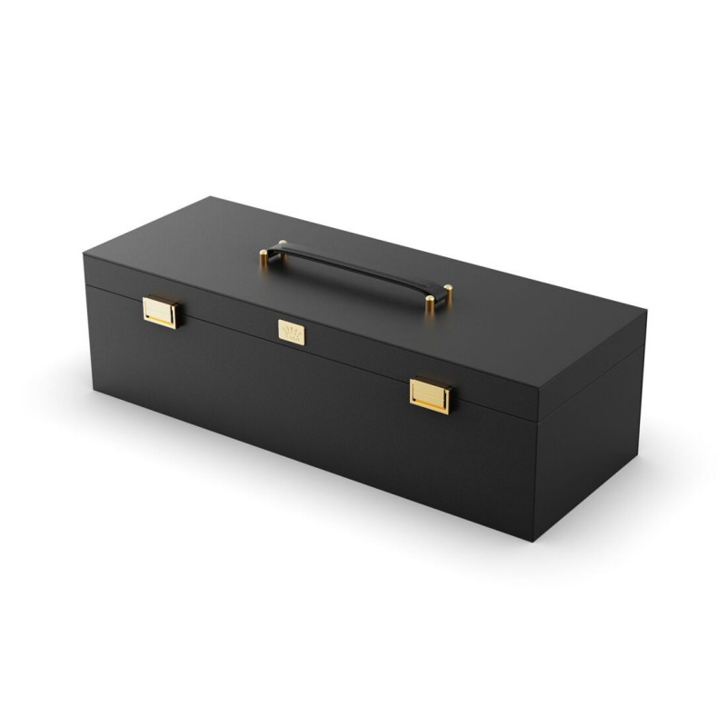 Текстура та якість матеріалів набору для BDSM Zalo Bondage Play Kit: шкіра та кристали Swarovski