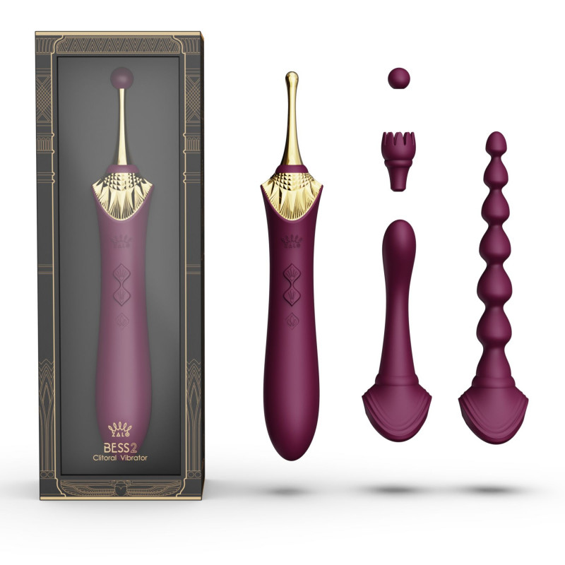 Zalo Bess 2 Velvet Purple: вид збоку, демонстрація ергономічного дизайну