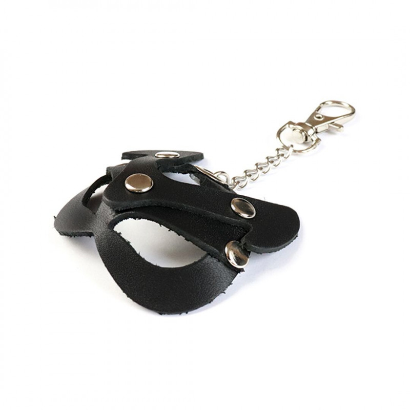 Брелок Art of Sex Kitty, вид збоку, демонструє текстуру та карабін