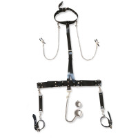 Бондажный набор Art of Sex Bridget с металлическим анальным крюком №4