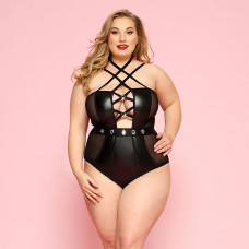Боди JSY Страстная Лорейн Plus Size Black