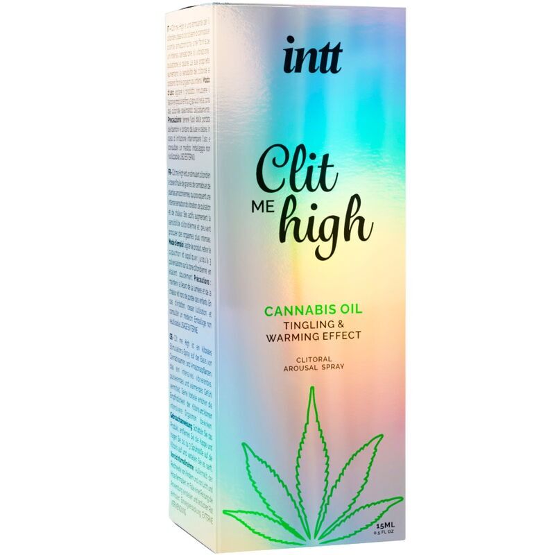 Збуджувальний гель Intt Clit Me On High Cannabis Oil 15 мл, текстура у флаконі, склад