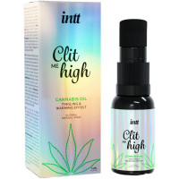 Возбуждающий гель Intt Clit Me On High Cannabis Oil 15 мл, сильная стимуляция