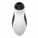 Вакуумний стимулятор Satisfyer Orca в дії, що демонструє його головку для інноваційної кліторальної стимуляції.