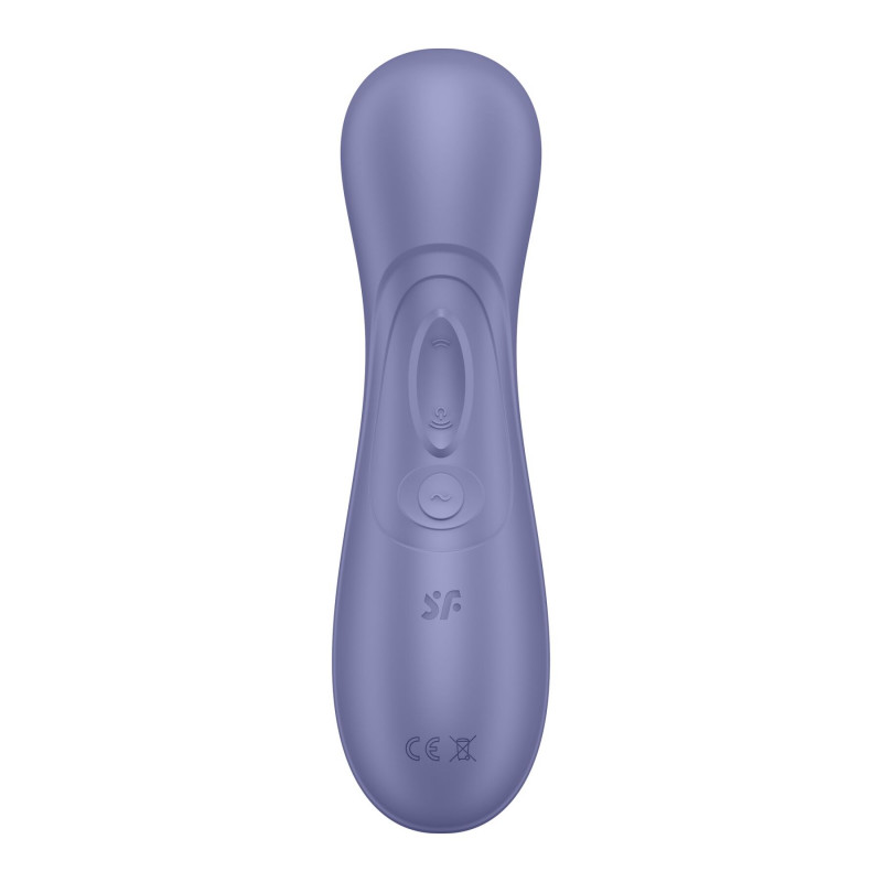 Детальний вигляд кнопки керування на Satisfyer Pro 2 Generation 3 Liquid Air Lilac
