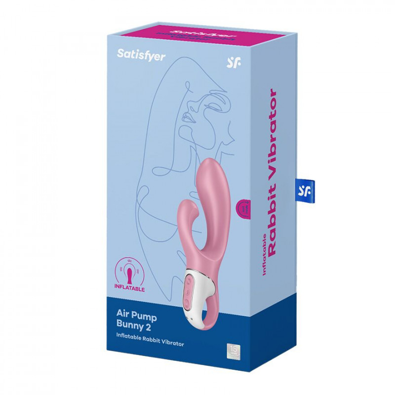 Satisfyer Air Pump Bunny 2: текстура силікону, гладка поверхня