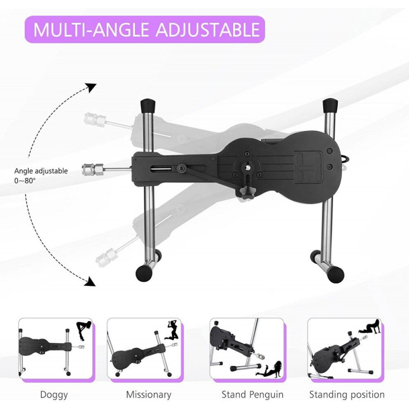 Секс-машина Hismith AK-09 APP: упаковка, брендована коробка, елементи комплекту