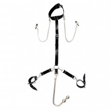 Бондажний набір Art of Sex Beatrice з металевим анальним гаком №3 — Keks-Hub