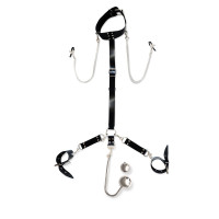 Бондажний набір Art of Sex Beatrice №4 з металевим анальним гаком