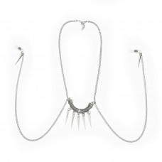 Прикраса для сосків Art of Sex Modesta з ланцюжками та шипами — Keks-Hub