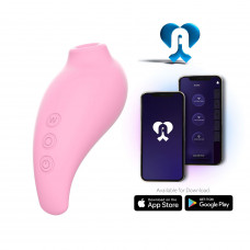 Вакуумний смарт-стимулятор Adrien Lastic Revelation Pink з режимом Boost та керуванням через застосунок