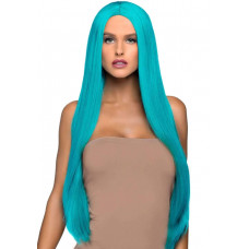 Перука Leg Avenue 33″ Long straight center part wig turquoise — Keks-Hub