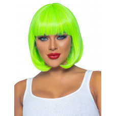 Парик Leg Avenue 12″ Neon short bob wig Neon Green — Keks-Hub