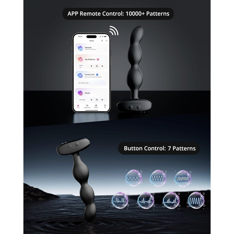 Упаковка анального намиста Lovense Ridge, брендований дизайн