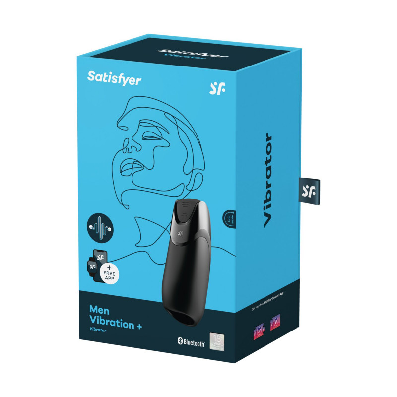 Смарт-мастурбатор Satisfyer Men Vibration+ в дії
