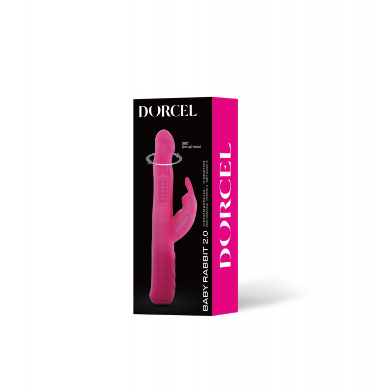 Вібратор-кролик Dorcel Baby Rabbit Magenta 2.0 з різних ракурсів