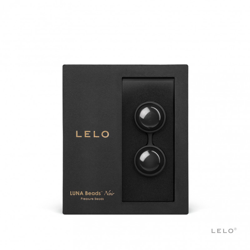 Упаковка вагінальних кульок LELO Luna Beads Noir Black, стильний дизайн бренду Lelo