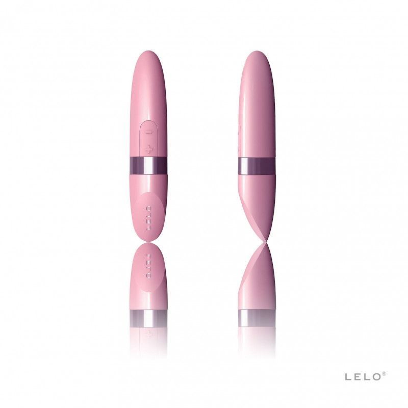 LELO Mia 2 Petal Pink - вигляд збоку, ергономічна форма, компактність