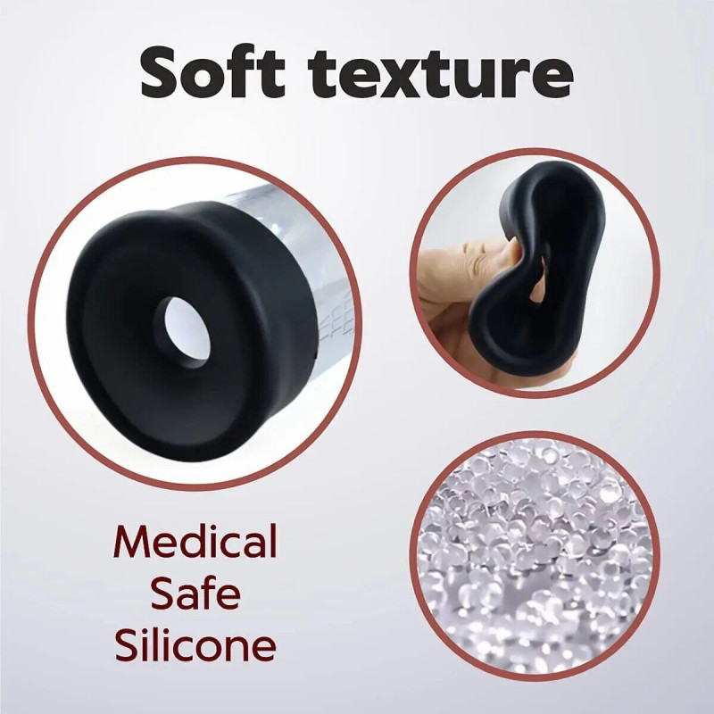 Детальний вигляд стрілкового манометра вакуумної помпи Men Powerup