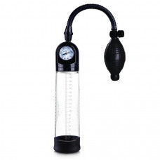 Вакуумна помпа Men Powerup зі стрілковим манометром та ручною грушею — Keks-Hub