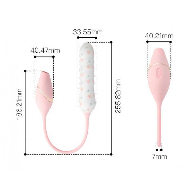 Упаковка вакуумного пульсатора KISSTOY Cathy Plus, брендована коробка