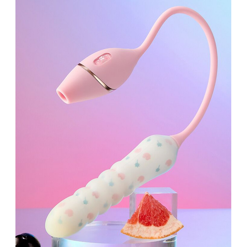 Детальна текстура силікону вакуумного пульсатора KISSTOY Cathy Plus