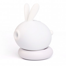 Вакуумний кліторальний стимулятор KISTOY Too Simple White з вібрацією — Keks-Hub