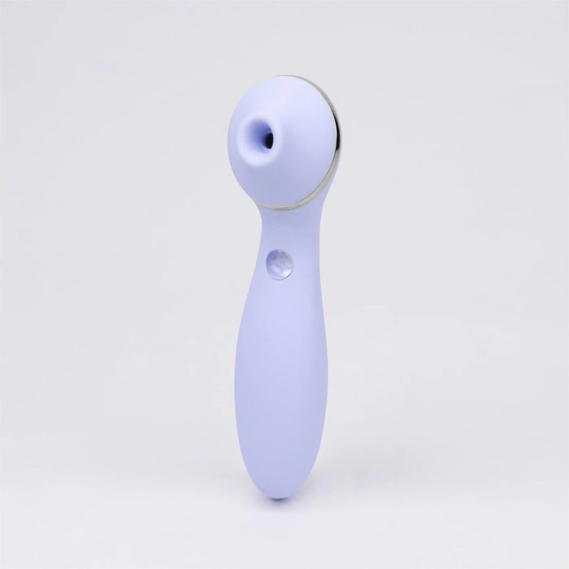 Комплект вакуумного вібратора KISSTOY Polly Plus Purple з підігрівом, коробка, ідеальний подарунок