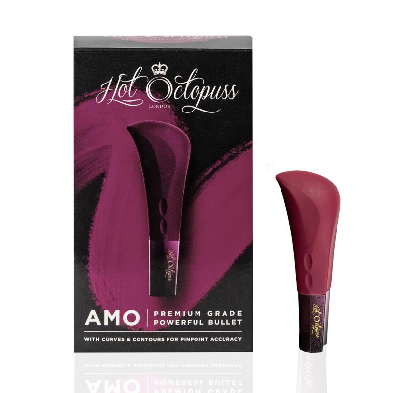 Текстура силікону вібратора Hot Octopuss AMO, гладка поверхня