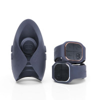 Вибратор для пар Hot Octopuss PULSE DUO LUX с пульсацией, вибрацией, без рук, 2 пульта