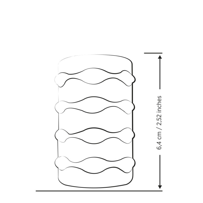 Прозорий двосторонній мастурбатор Romp Mosh Transparent: ефект використання