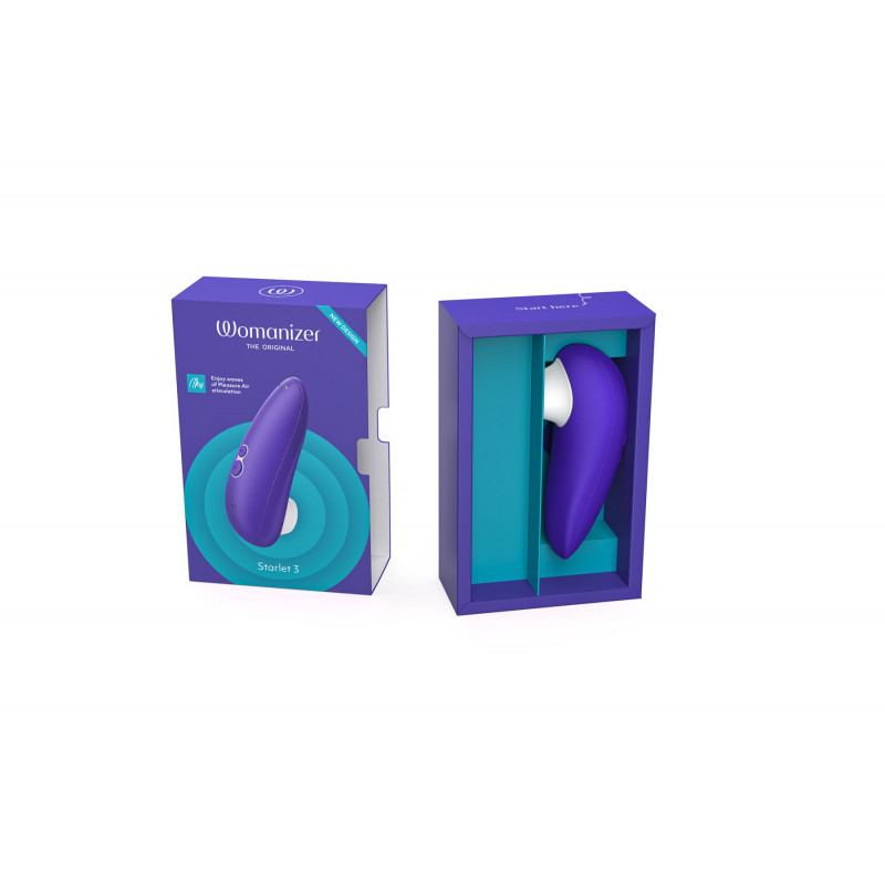 Womanizer Starlet 3 Індиго: комплект поставки, зарядний кабель та інструкція