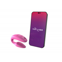 Смарт-вібратор для пар We-Vibe Sync 2 Rose, 10 віброрежимів, з пультом ДК
