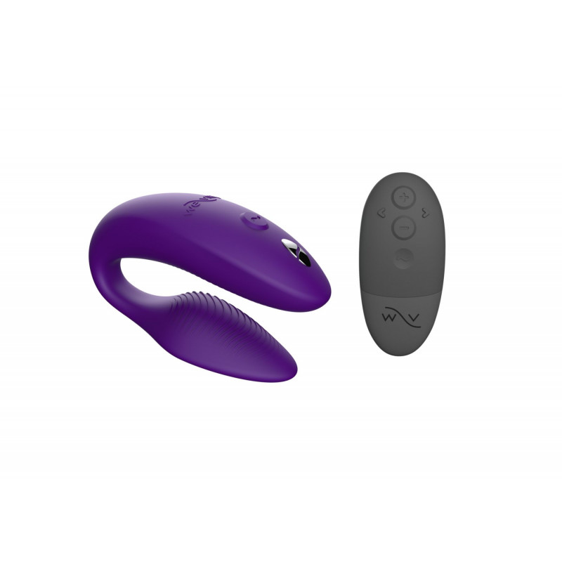 Смарт-вібратор We-Vibe Sync 2 Purple збоку, показує ергономічний дизайн для комфортного використання
