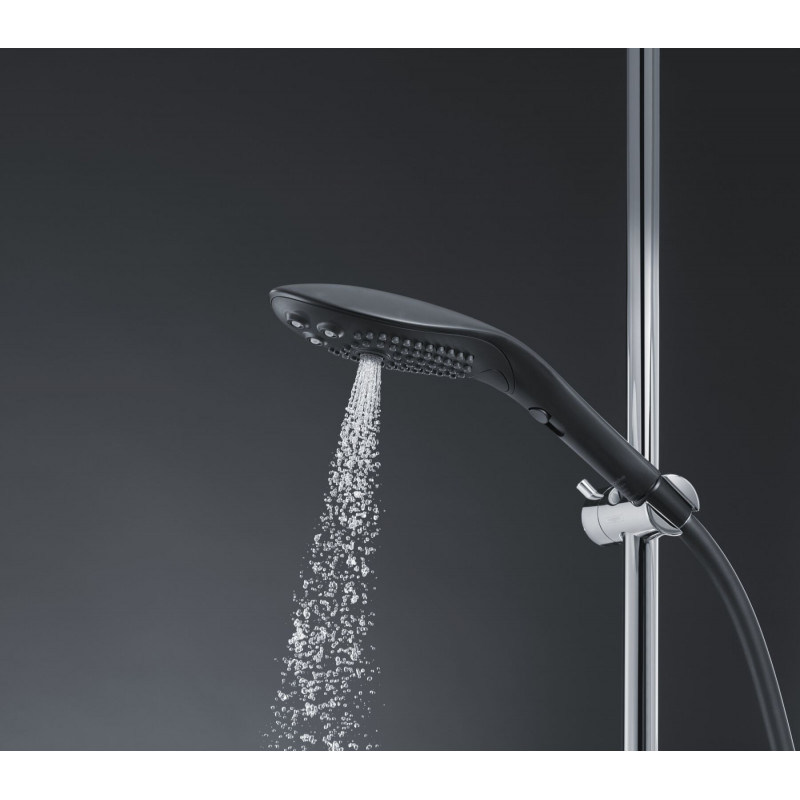 Ергономічний дизайн насадки Womanizer Wave Black 2в1 - зручно тримати в руці