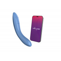Смарт-вібратор We-Vibe Rave 2 Twisted Pleasure Blue, для точки G та вагінальної стимуляції, 2 мотори