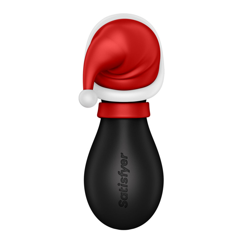 Текстура силіконового покриття Satisfyer Penguin Holiday Edition, м'якість та безпека матеріалів