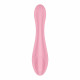Текстура силіконового покриття вібратора Satisfyer G-Force Pink - приємна на дотик